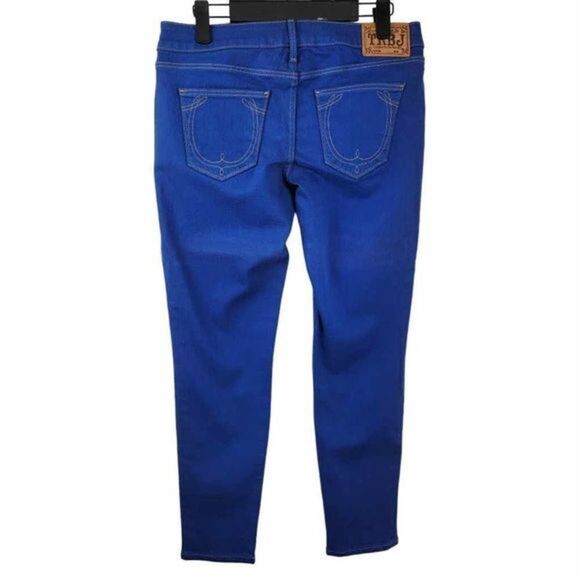 TRBJ True Religion Women's Stretchy Mom Zip Fly Denim Jeans Size 28 - Picture 2 of 10